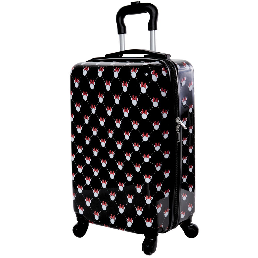Disney Minnie Mouse Carry on Luggage for Girls with Spinner Wheels
