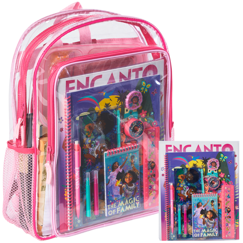 Clear disney clearance backpack