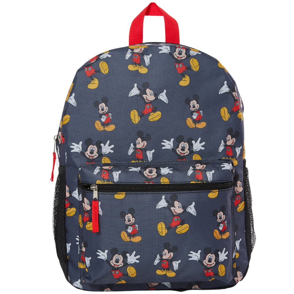 Disney Mickey Mouse Backpack for Kids or Adults, 16 inch