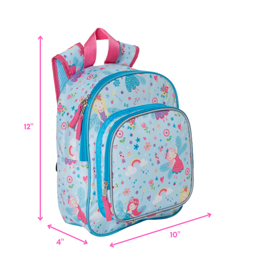 Mini fairy backpack with insulated front pocket