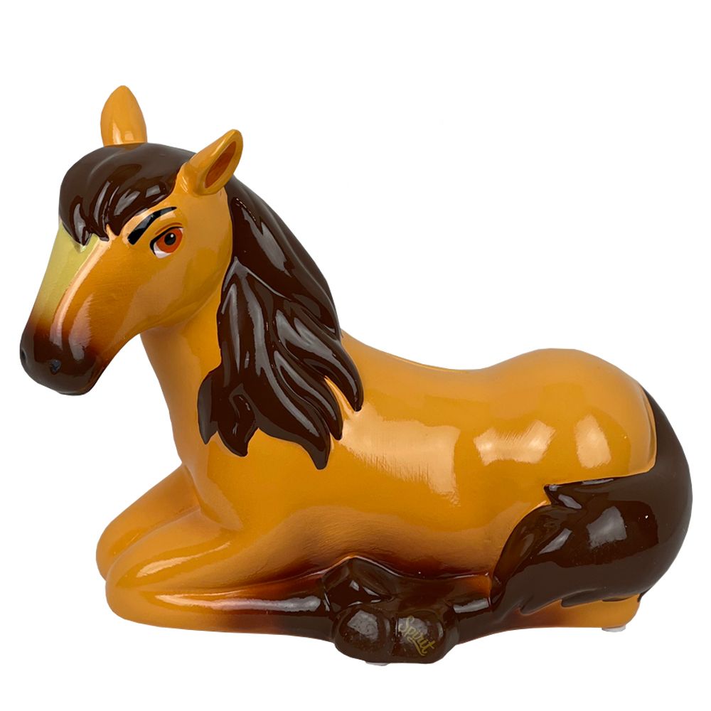 Spirit Untamed Horse Piggy Bank for Girls Kids Ceramic Coin Bank