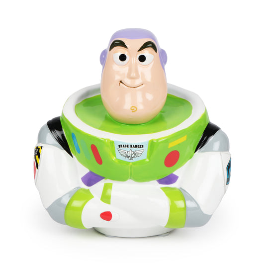 Toy Story Buzz Lightyear Piggy Bank for Kids, Large Coin Bank