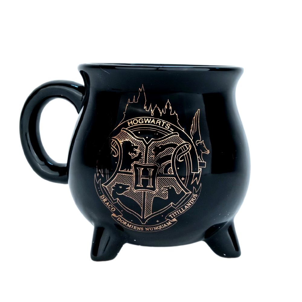 Harry Potter Mug Set in Gift Box with Sticker and Pin, Ceramic Coffee Mug, 12 oz.