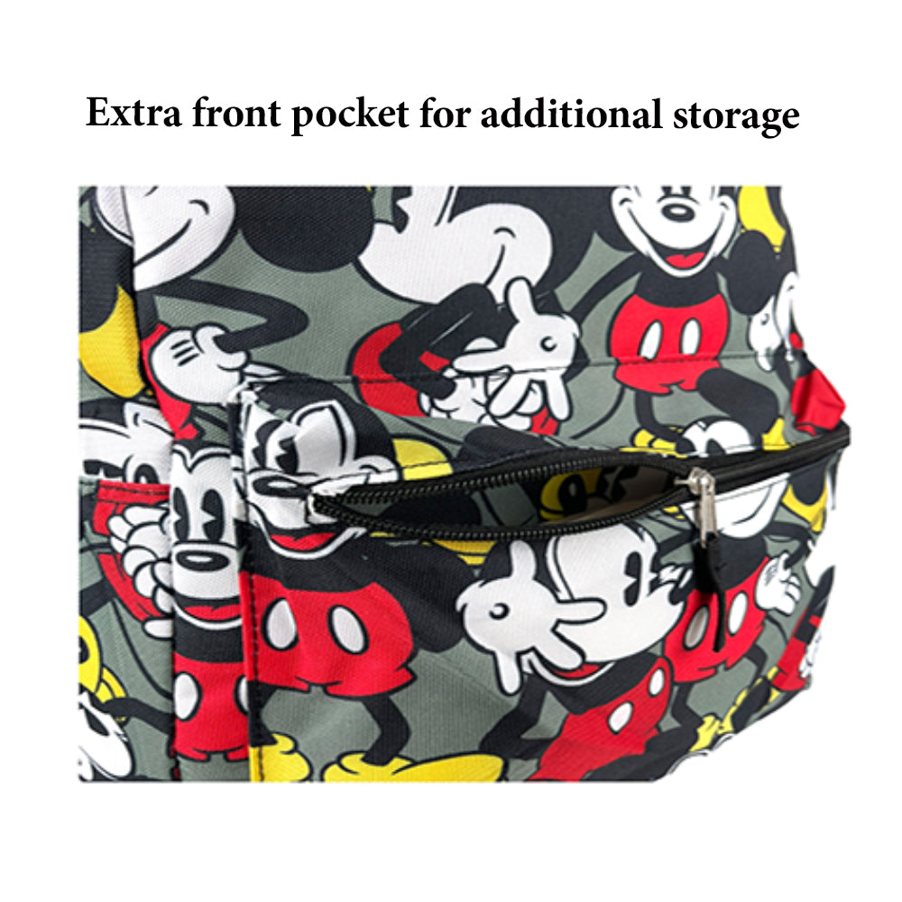 Mickey Mouse 16 Inch All Over Print Backpack