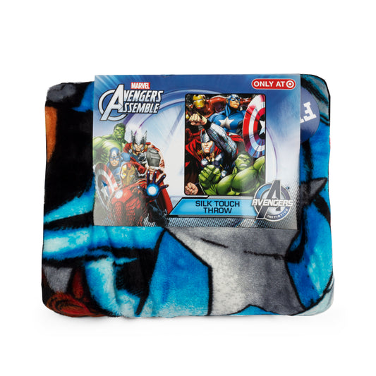 Marvel Multicolored Marvel Throw - 40x50 inches