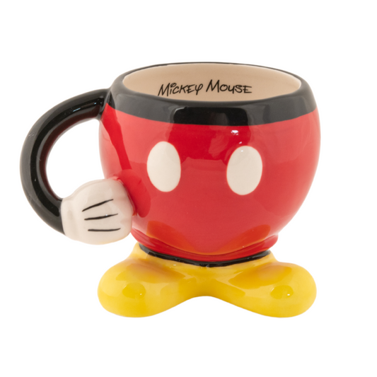 Disney Mickey Mouse Red Drinking Mug with Arm