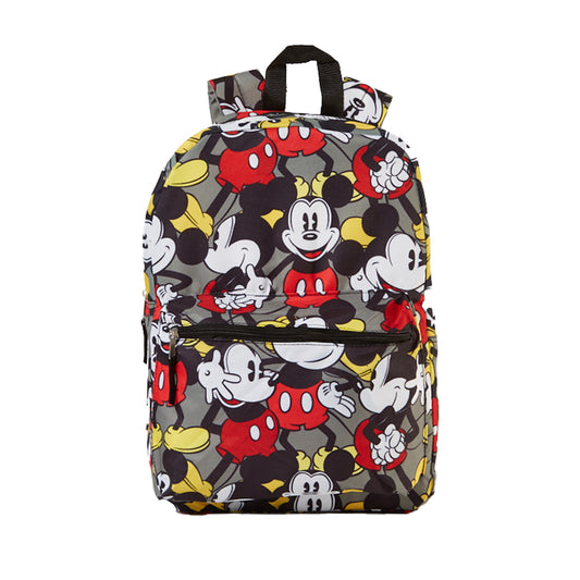 Disney Mickey Mouse Backpack for Kids or Adults, 16 inch